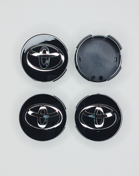 картинка Заглушки на литые диски. Toyota. Черные. 61мм