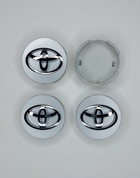 картинка Заглушки на литые диски. Toyota. Белые. 61мм